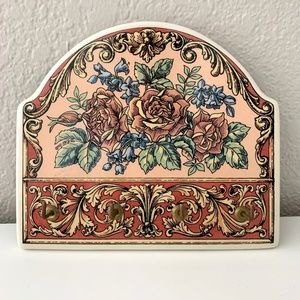 Santa Barbara Ceramic Design SBCD floral wall hook
